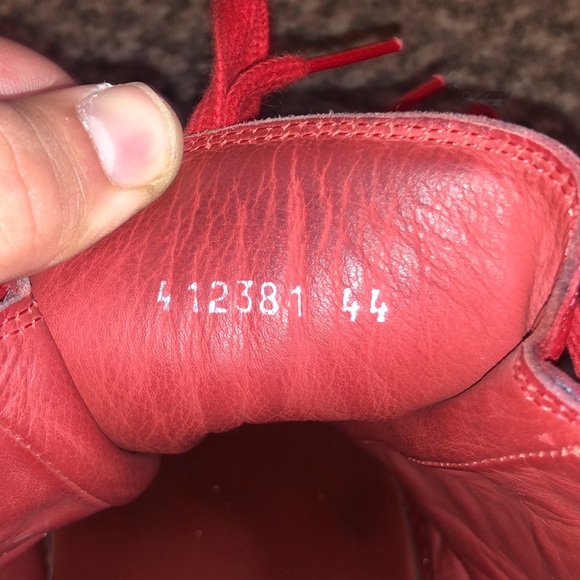 Balenciaga Arena Sneakers Red - Picture 11 of 13